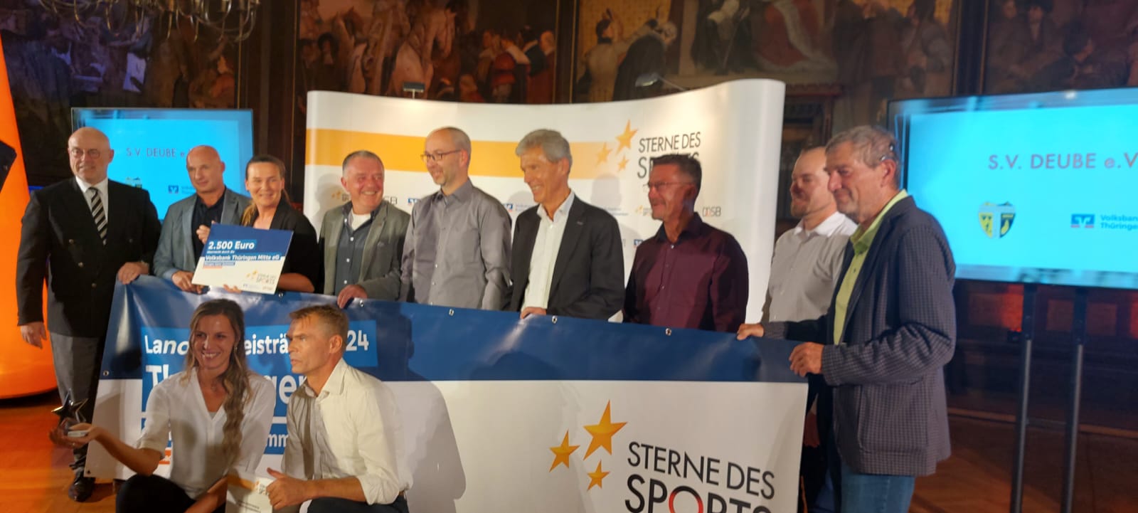 SV Deube gewinnt den Großen Stern des Sports in Silber